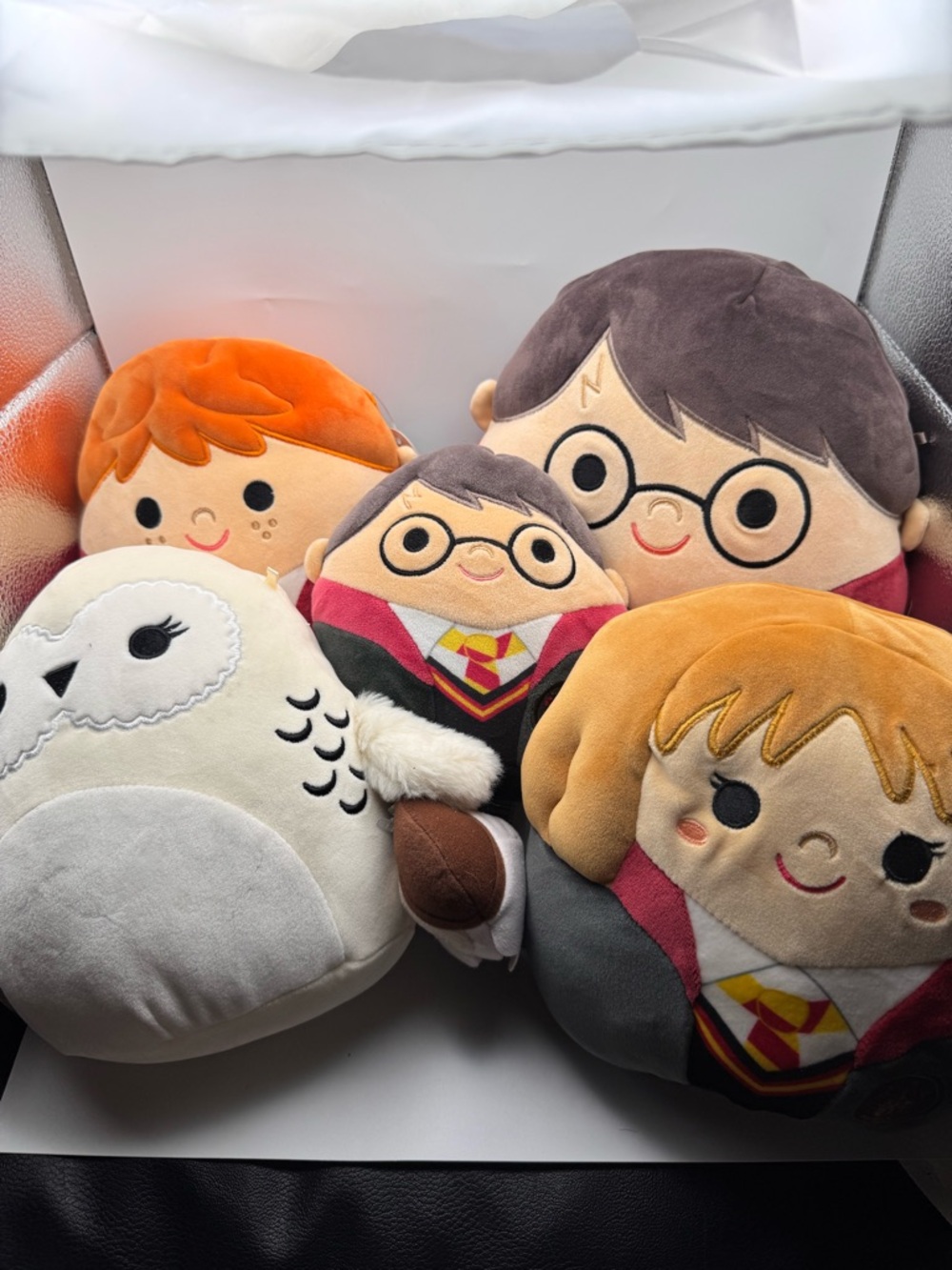 Harry Potter FULL Set 6.5” Squishmallows Ron Hermione Hedwig SET Gryffindor